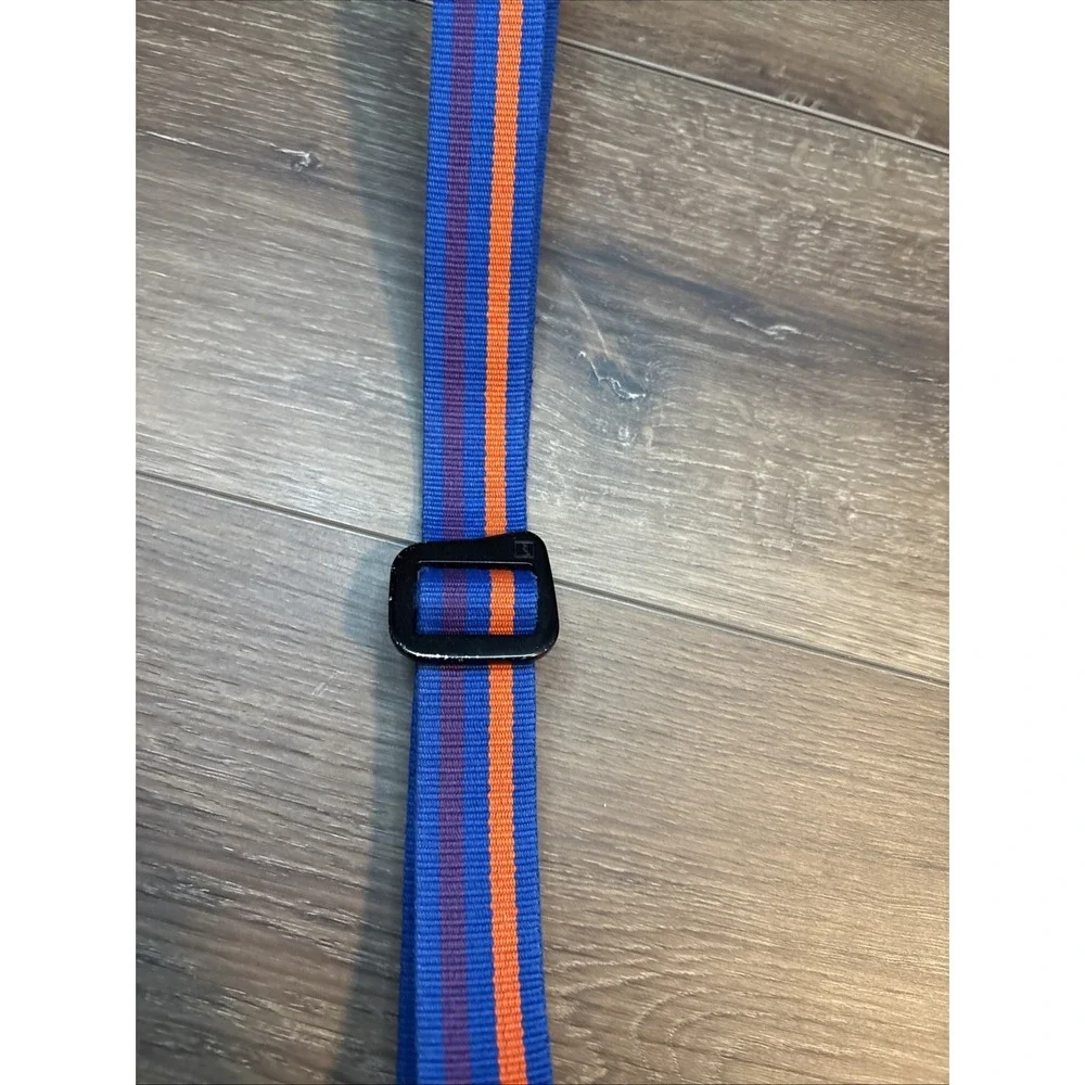 Rare Patagonia Friction Belt Blue Orange Striped Webbing  Utility 32